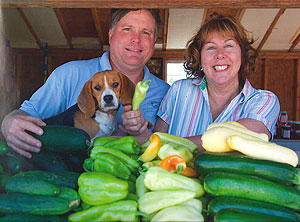 Maurice and Deborah Jones own and operate Jones Family Farm Market, Edgewood, Maryland.